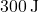 300 \, \text{J}